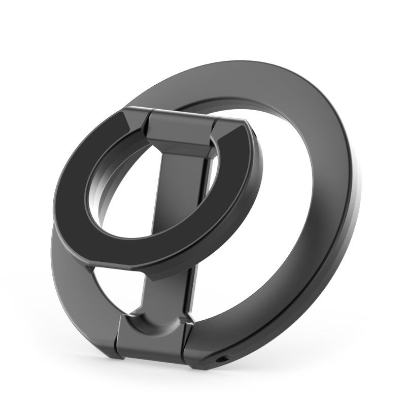 MagSafe Double-Sided Magnetic Phone Holder with Rotating Ring