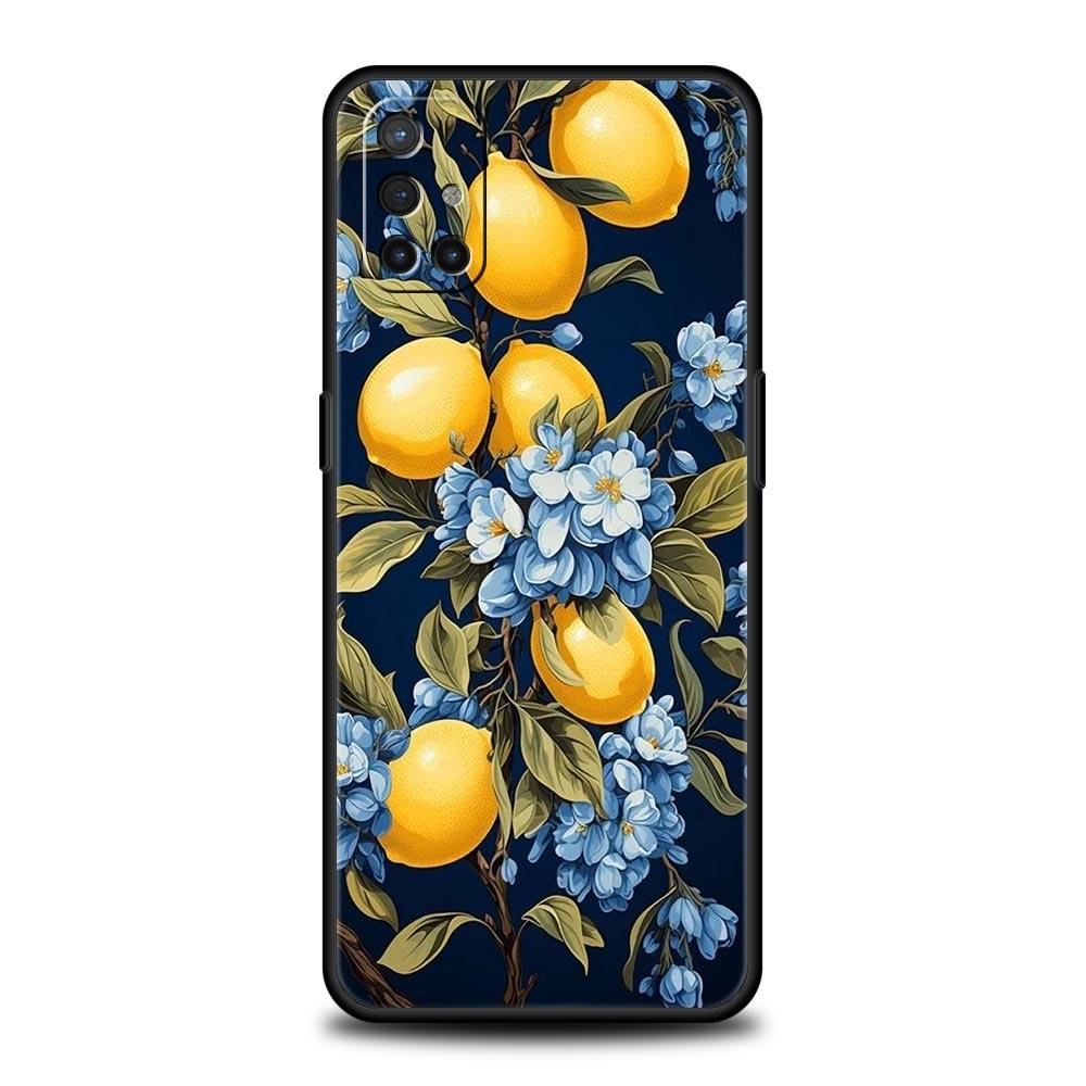Sommer frische Früchte Zitronen-Print Handyhülle für Oneplus 13R 13 12R 11 10T 10R Nord N100 N200 N10 10 9 9R 9RT CE 3 2 Z Pro Weiches TPU