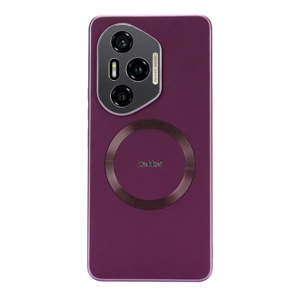 Einfache Leder-Magnet-Handyhülle ist geeignet für Honor 400PRO sturzsicher MAGIC6 feines Loch X60PRO High-End-Schutzhülle.