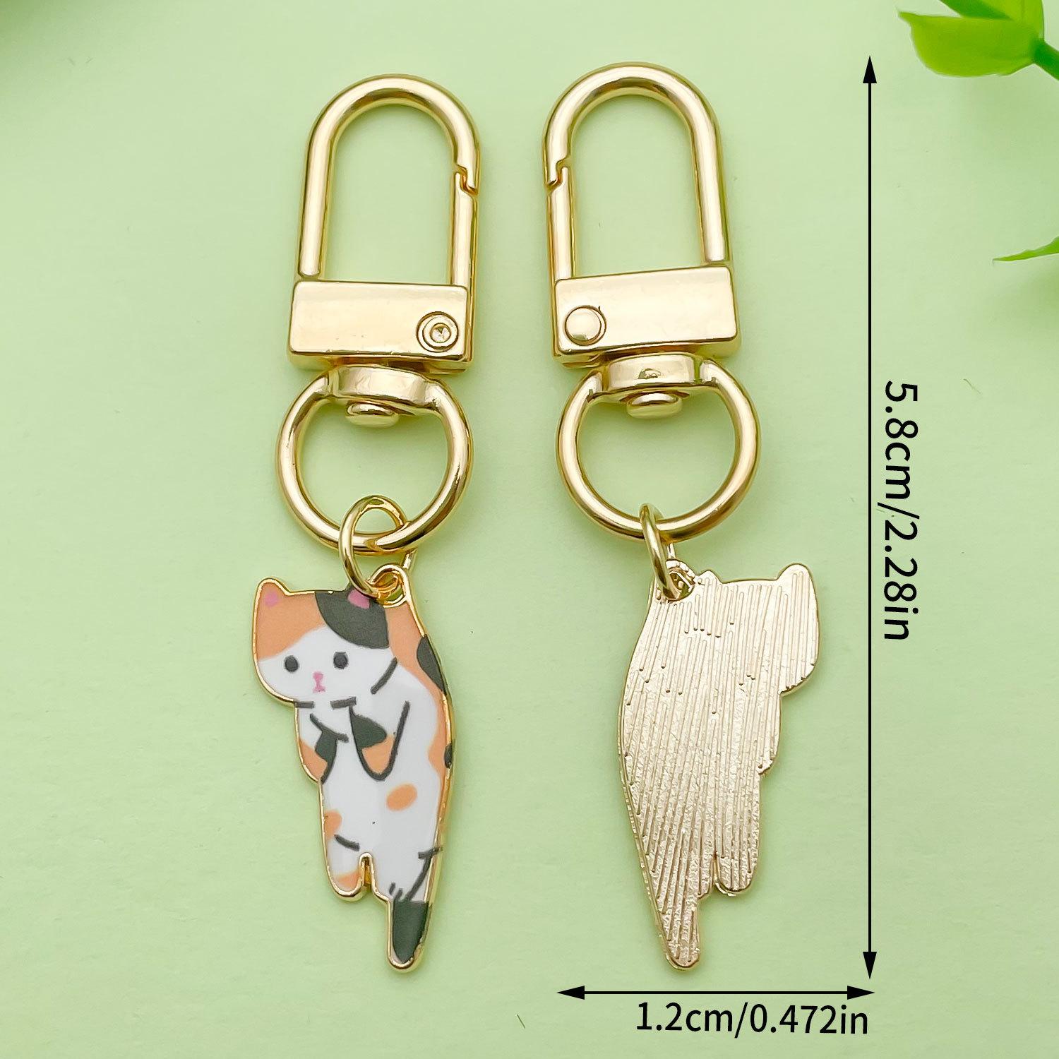 

Alloy Pendant Keychain Decorative Pendant One Size коричневий