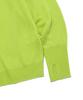 VERSE ONE Merino Wool Basic Knit Sweater Neon Green