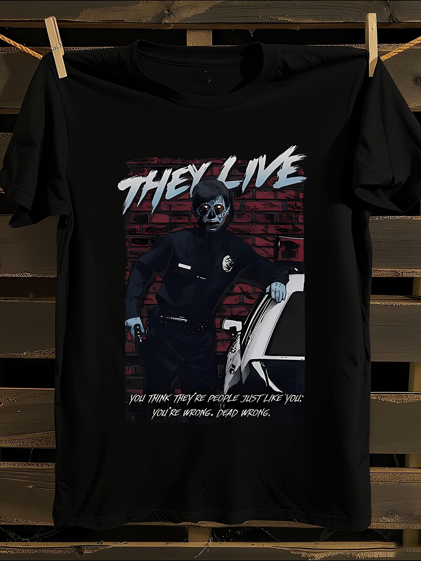 They Live Movie T-shirt L