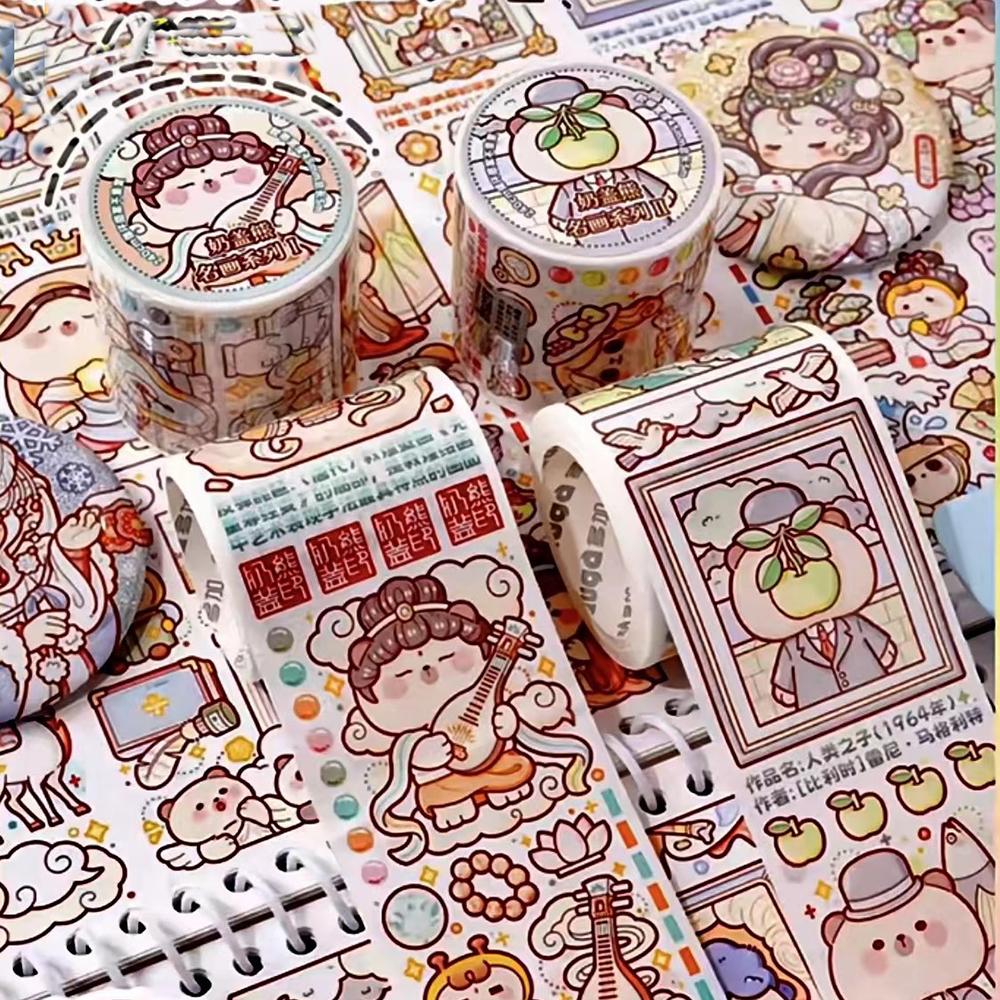 1pcs/1lot Decorative Adhesive Tapes Small Mochi the 24 solar terms  Masking Tapes Scrapbooking DIY Paper Japanese Stickers 5m