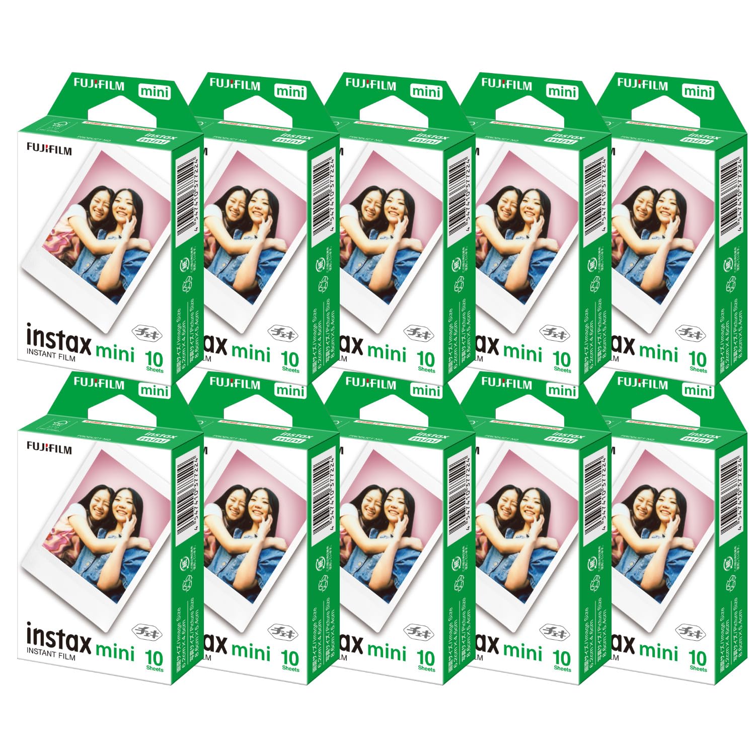 

Fujifilm Instax Mini 1 упаковка продукту JP1 x 10 комплектів (10 штук)