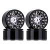 1.0 Wheel Rims RC Metal Beadlock Wheels Rims for All 1/24 Scale Axial SCX24 Deadbolt RC Crawler Car Upgrades Accories