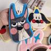 Cat Hand Towel Super Absorbent Coral Fleece Soft Cute Face Cloth for Bathroom Kitchen Hand Drying