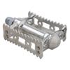MKS Manufacturing Bicycle Pedals SYLVAN STREAM Silver (Mikashima Co., Ltd.) (Sylvan Stream)