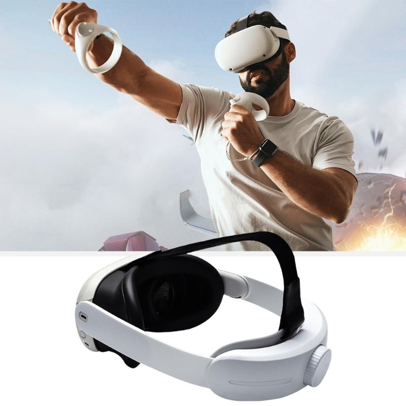 Adjustable VR Head Strap Replacement for Q 3 Comfortable and Stable Headwear Adjustable Support Accessory