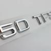 nlux7 3D ABS Chrome Silver Car Trunk Sticker 2.0 2.5 3.0 4.0 5.0TDI 30 35 40 45 50 55 TDI TFSI For  nlux7 A1 A3 A4 A5 A6 A7 A8