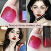 This Color Is so Korean! Vintage Guava Pink-Blue Tone, Rose Red Barbie Pink Lip Gloss, Dragon Fruit Color, Sweet Girl Style
