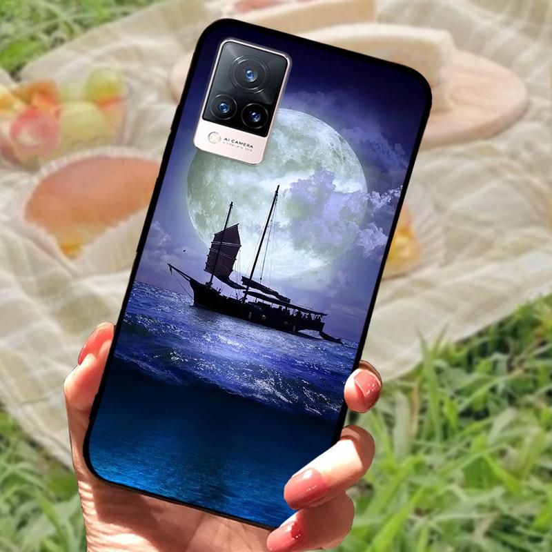 

Для Vivo V21 Чохол V2066 V2050 Модний Розписний М який Силіконовий Ударостійкий Чохли для Телефона Для Vivo V21E V 21 4G 5G Чохол Бампер Обкладинка For Vivo V21E 5G
