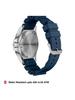 VICTORINOX PROFESSIONAL DIVER Stainless Steel Case Blue Blue Rubber Gift Item 241734 I.N.O.X. Wristwatch, (316L/Forged), Dial, Strap,