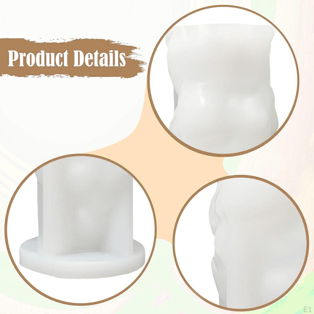 Silicone Easter Candle Model Soap Resin Casting Decorative Multipurpose Making Tool