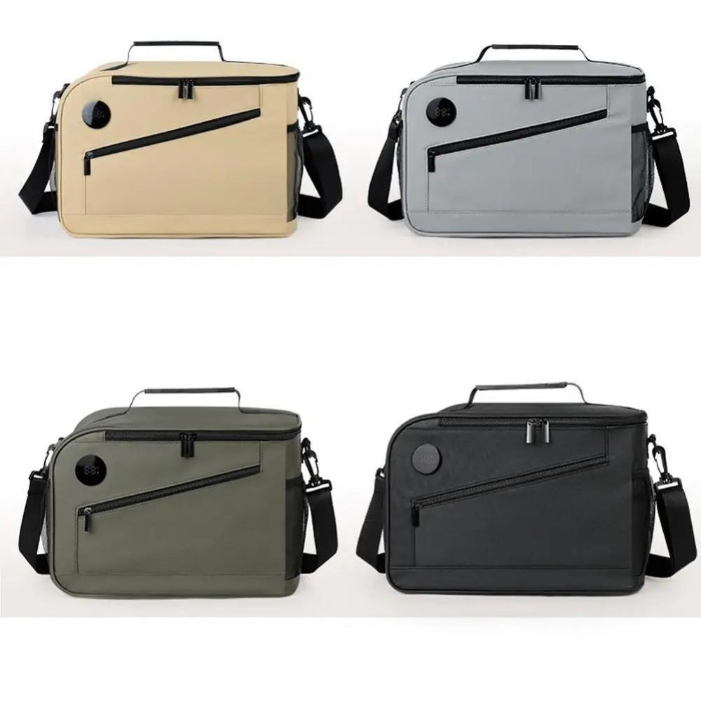 with Temperature Display Picnic Bag Large Capacity Insulated Lunch Bag  Camping