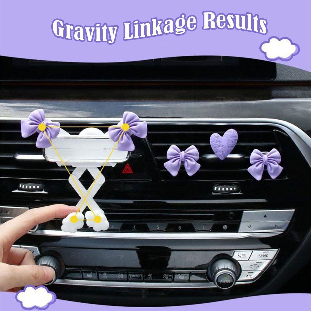 Shockproof Car Air Outlet Clip Mount Anti-Skidding Car Phone Holder Car Mobile Phone Bracket