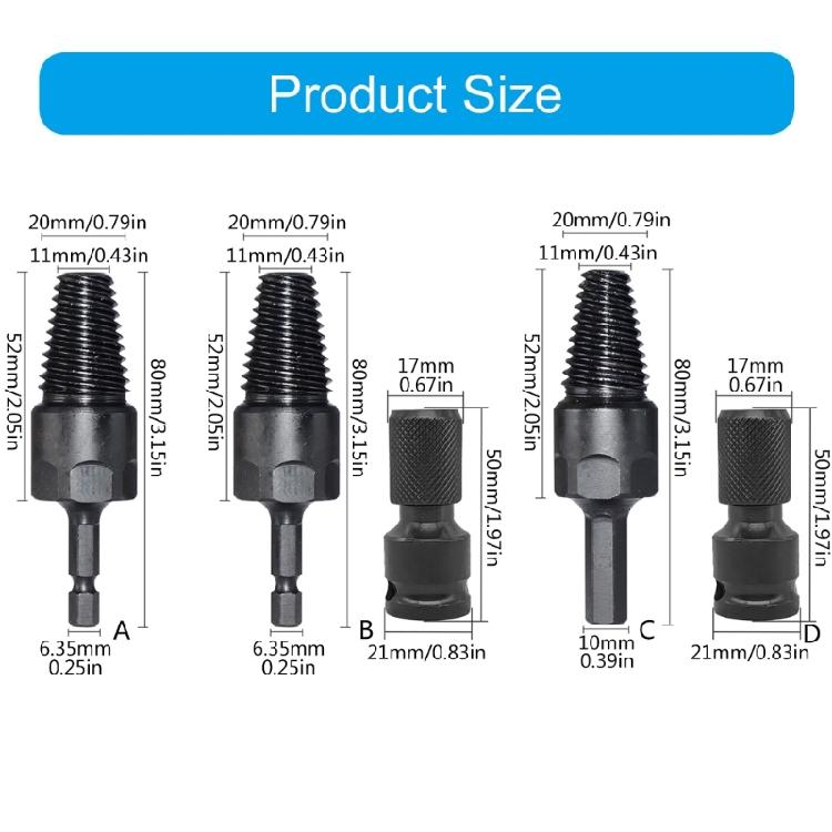 Professional Screw Extractor Tool Screw Removal for Fast & Efficient Broken Screw Removal In Various Repair Situations