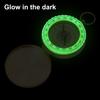 Outdoor Survival Compass Glow-in-the-dark Lightweight Precise Portable Camping Hiking Backpacking Handheld Brass Orienteering Compass