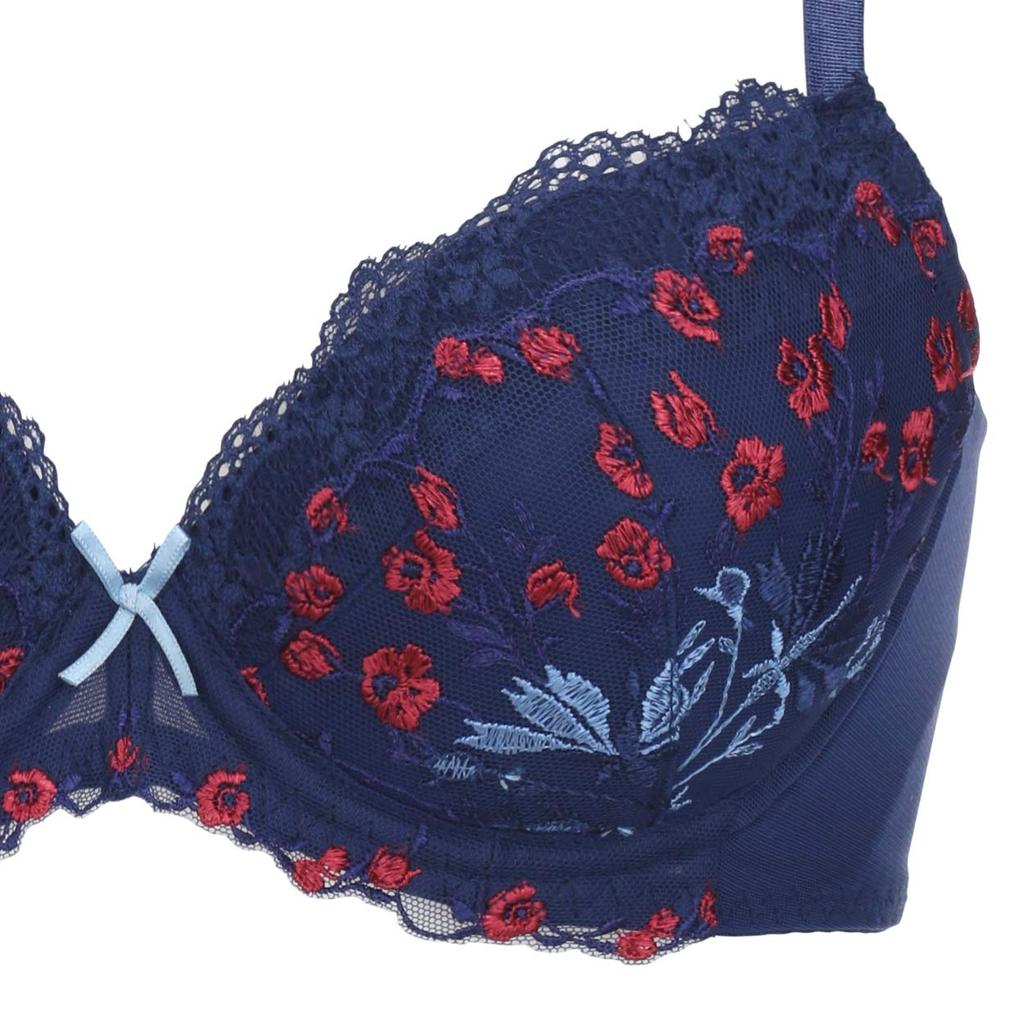 Triumph AC Bra 520 M008 Size E65 Bra, (Blue),