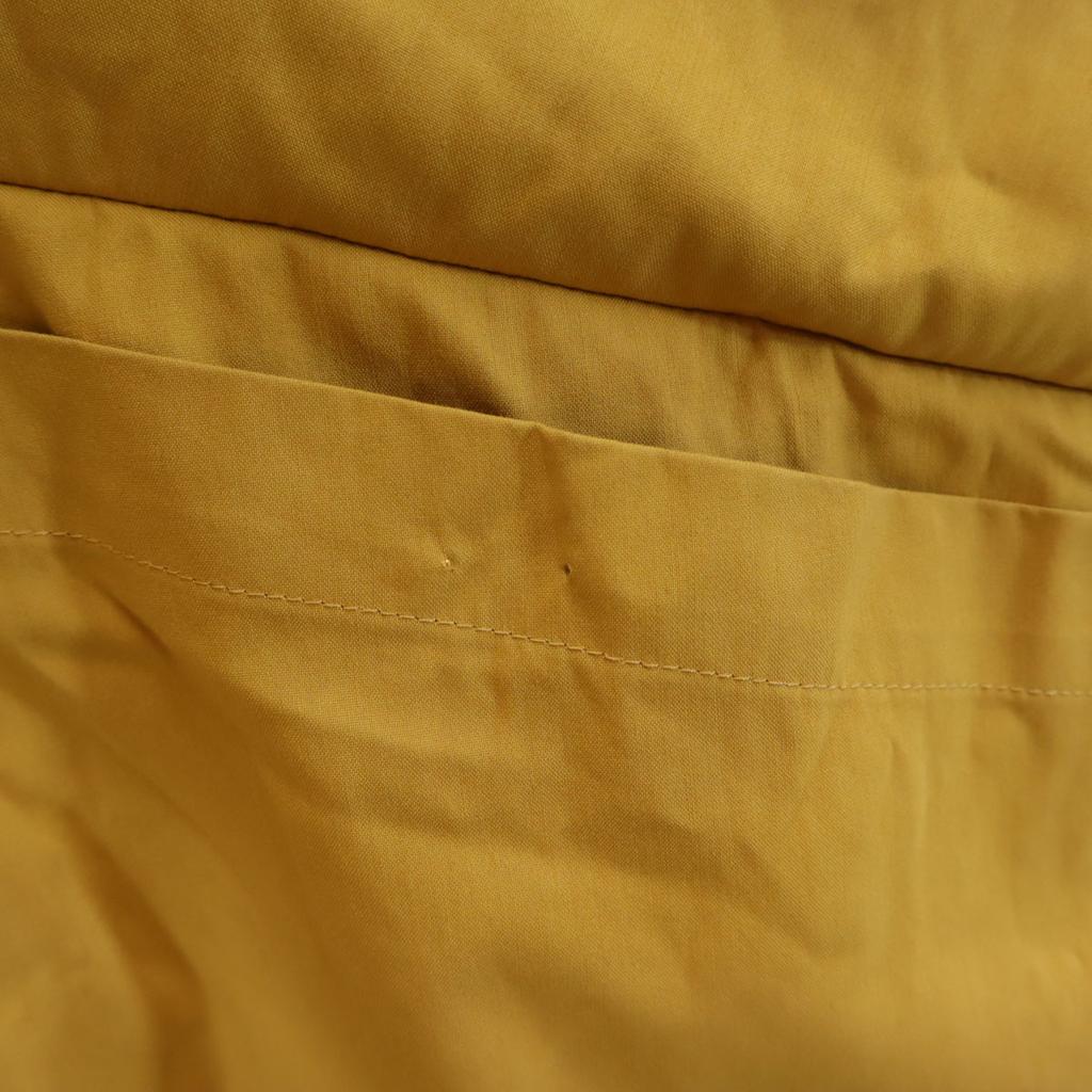 Aquascutum Made In Japan Hooded Batting Jacket 9 Mustard Women Used