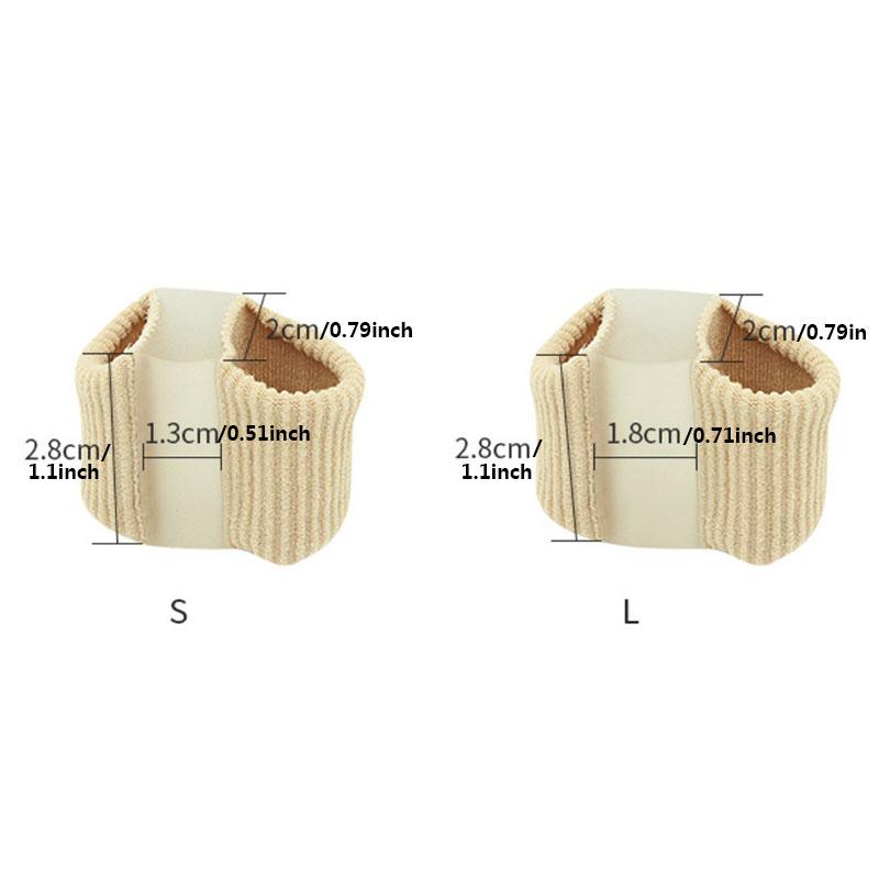 1Pc Silicone Toe Spreader Separator Bunion Hallux Valgus Corrector Thumb Finger Correction Straightener Foot Care Tool
