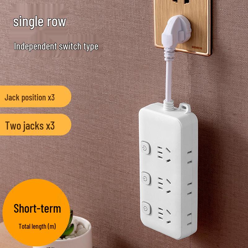 Multi-Function USB Charging Power Strip with Independent Switch