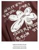 Rongtai Women's 2025 Autumn Retro Casual Printed Cotton Long Sleeve T-shirt