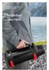 304 Stainless Steel Thermos Flask with Retractable Handle and Bowl - Large Capacity Travel Kettle for Camping