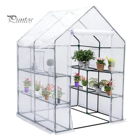 Environmentally Friendly Greenhouse Cover 143x143x195CM Green