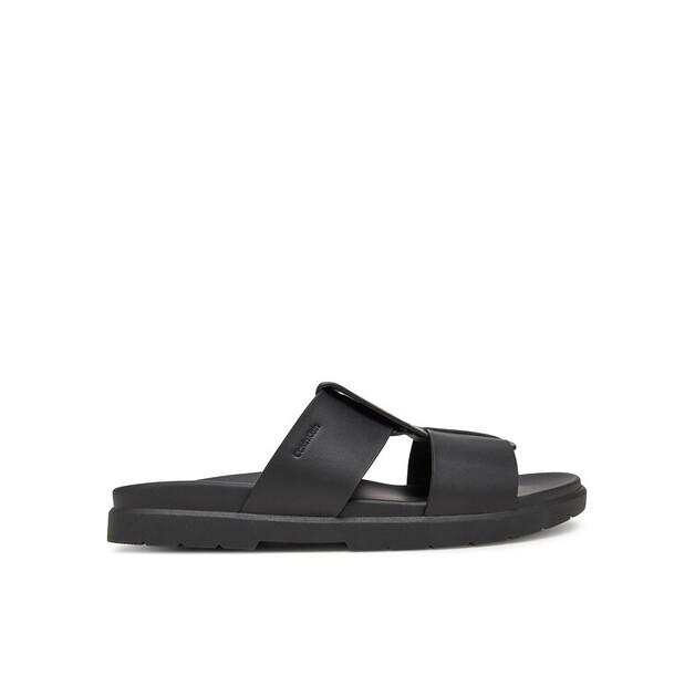 Шлёпанцы Calvin Klein Lug Sandal Double T Lth