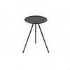 Folding Round Table, Portable Outdoor Camping Lightweight Adjustable Dining Set Black No Bag