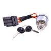 For New Holland TC25 TC25D TC29 TC29D TC33 TC33D 86569718 Ignition Key Replacement Switch