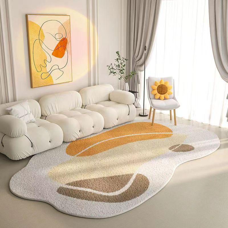 Irregular Carpet Living Room Non Slip Home Bedroom Bedside Carpet