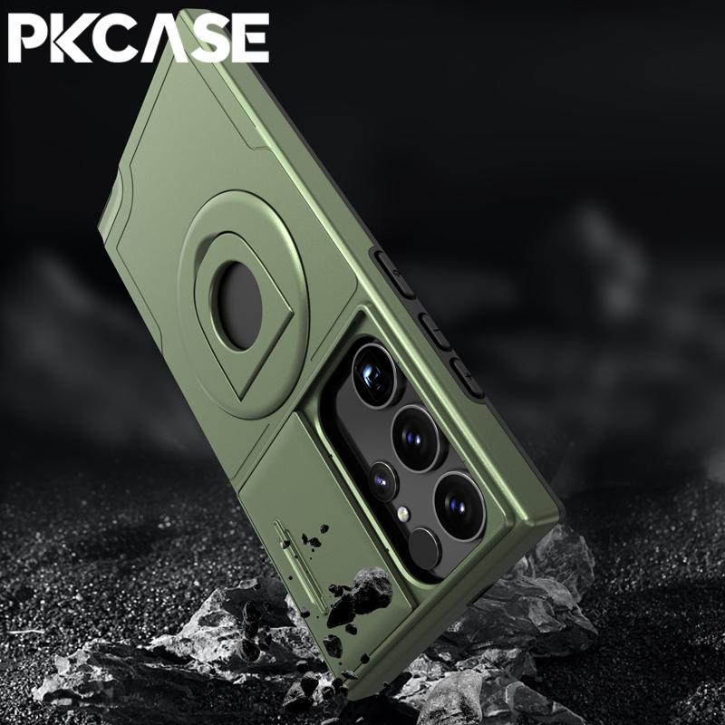 PKCASE Shockproof Case For Samsung S23 S22 S21 Plus S20 Ultra Cover For Samsung A54 A55 A35 A34 A25 A24 A15 A14 A13 A05S A05 5G
