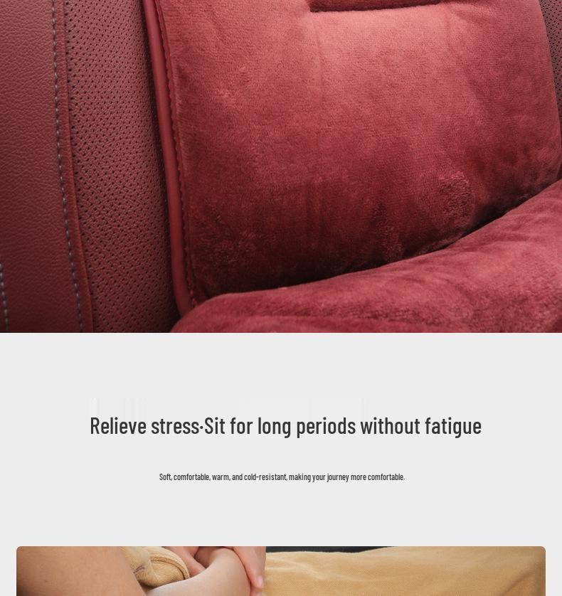 Changan Beheiztes Plüsch-Sitzkissen für CS35/55/75 Plus, Unit/V/K/Z Modelle