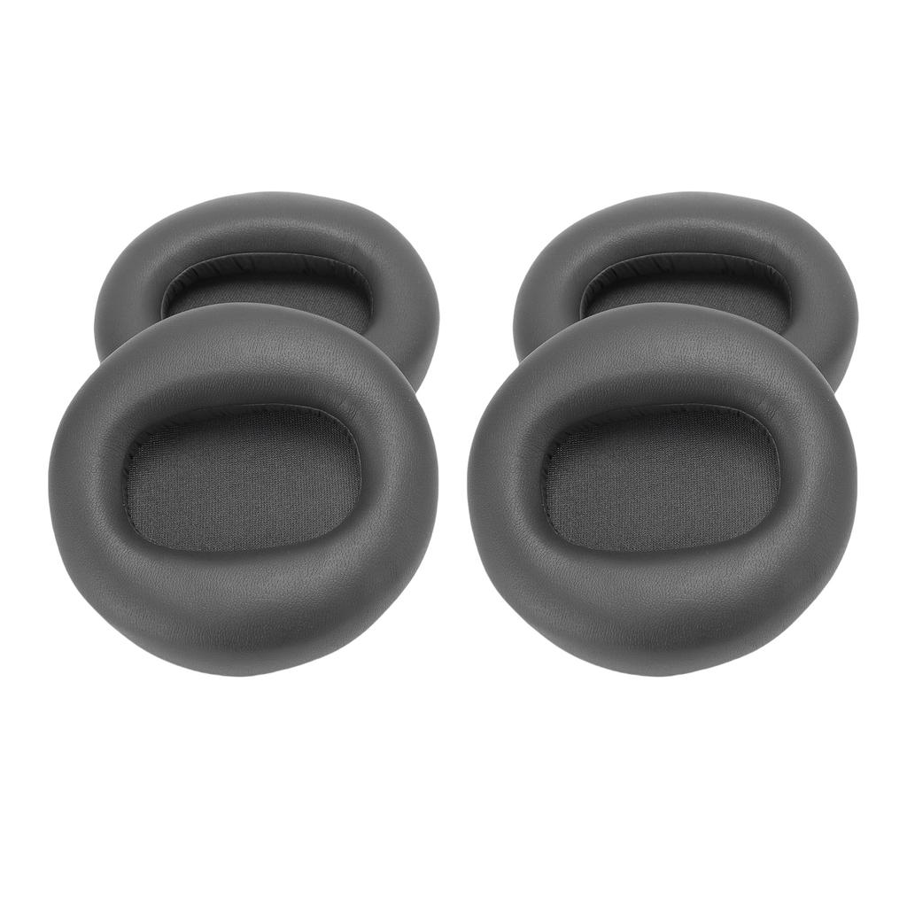 2 Pairs Earpads Replacement for Fit900NB Headset Comfortable Sponge Protein Leather Headphone Ear Cu