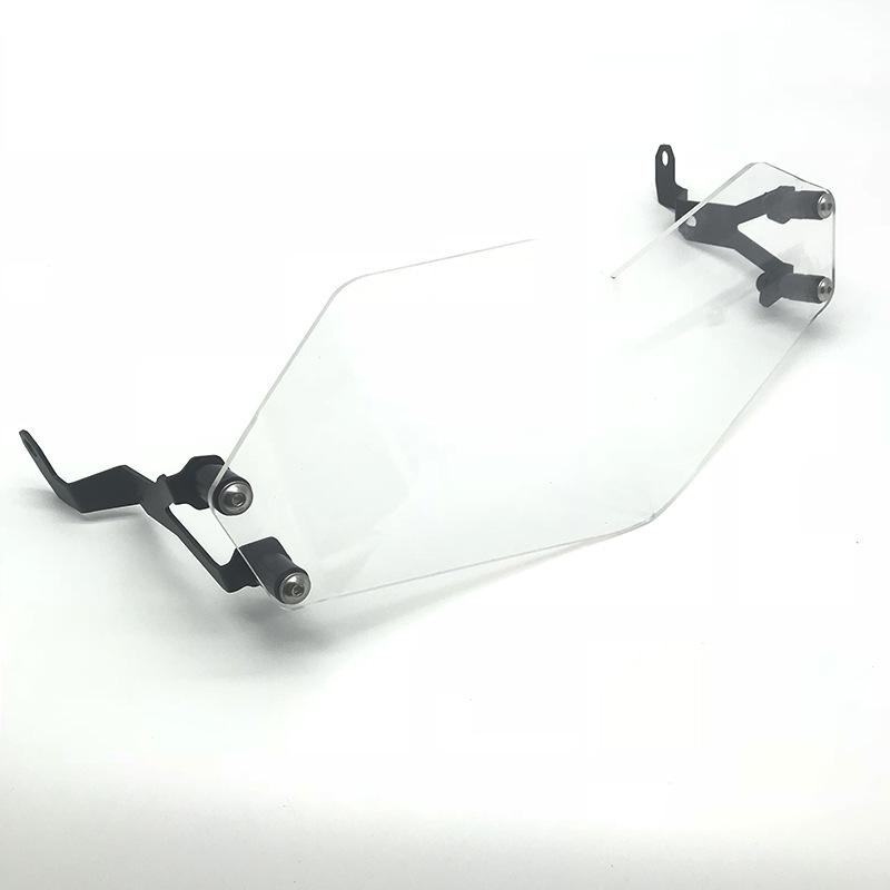 BMW F750GS LED Headlight Protection Cover - High Definition Transparent Cover with Protective Net