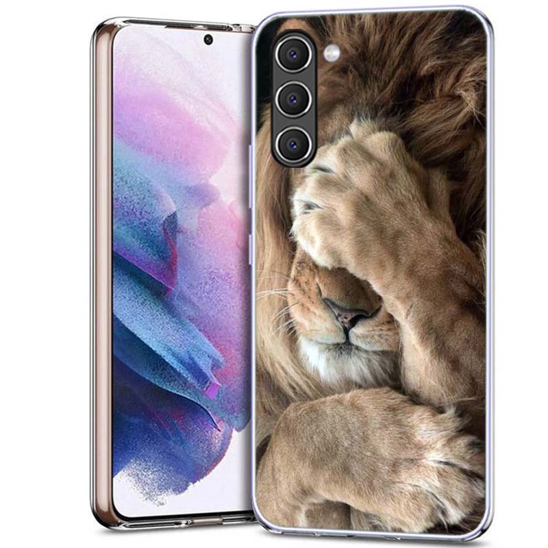 

Lion Alpha Male Cub Phone Case for Samsung A16 A17 A26 A36 A37 A56 A57 A12 A22 A32 A52S A07 A06 A02S A72 Galaxy A70 A50S A71 A51 Samsung A20(A30)