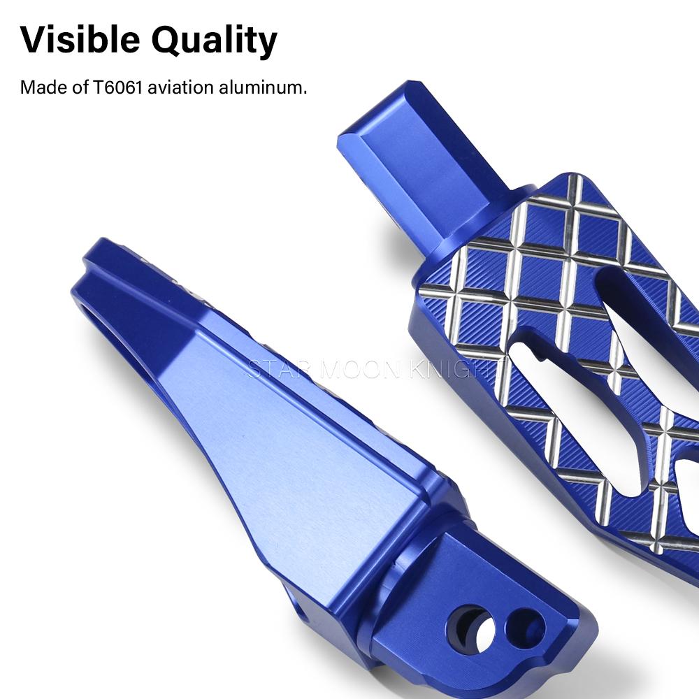 Touring Rear Foot Pedals For BMW R1300GS R 1300GS 2023- Adjustable Passenger Footpegs Accessories