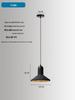 Stylish Yellow Travertine Wabi-Sabi Pendant Lights for Bedroom or Restaurant