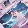 Anime Cute Columbina Mousepad Non-slip Rubber Gaming Genshin Impact Mouse Pad Keyboard Mat Computer PC Laptop Pad XXL Desk Mat