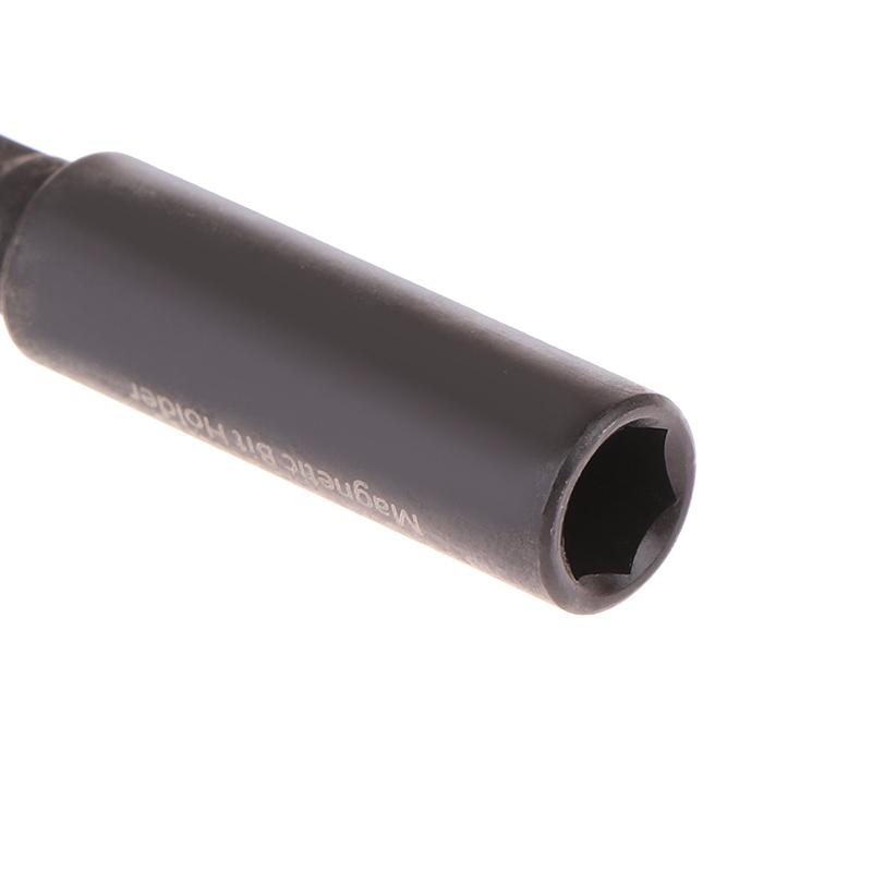 1Pc Adapter Screwdriver Bit Tip Hand Tool 60MM Magnetic Screwdriver Extension Rod Holder 1/4In Hex Shank Drill Bit