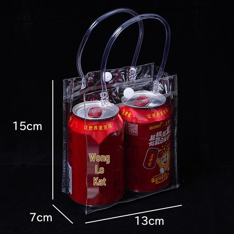 

Transparent PVC Tote Bag - Customizable Gift Favor Bag