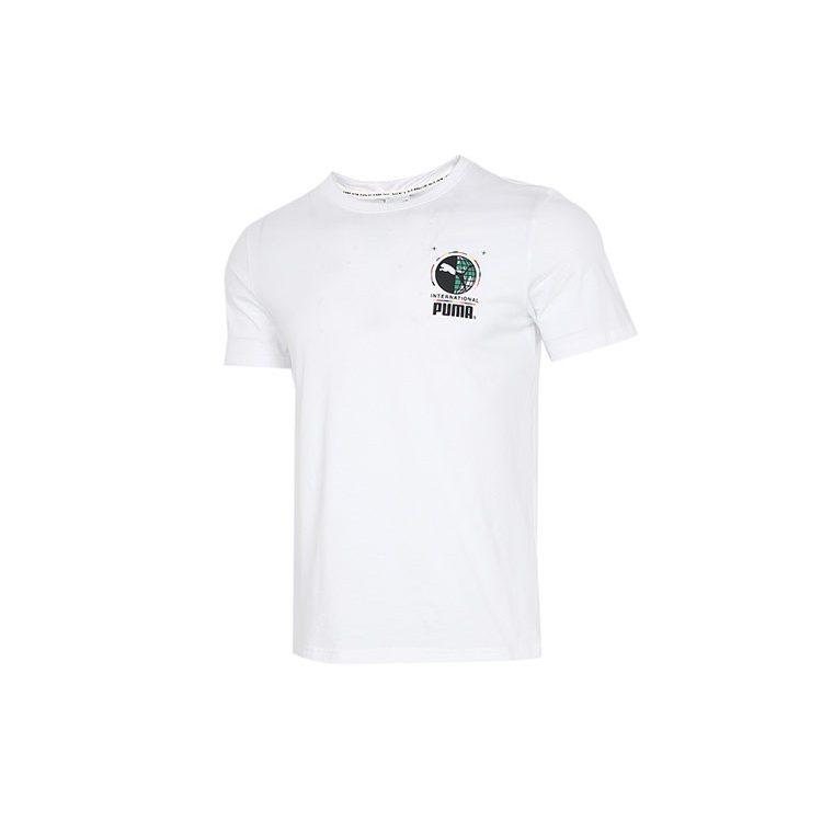 Puma Set In Sleeve T Shirt Men's White 531307-02