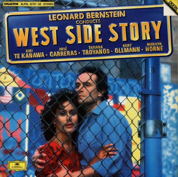 

LP Record LEONARD BERNSTEIN KIRI TE KANAWA West Side Story SLPDL12757 Hungaroton 1985 Hungary Classical Used