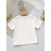 Kids Crewneck Short Sleeve Tee, Classic Garage Car Print Breathable Casual Spring Summer Top, Perfect Gift for Boys