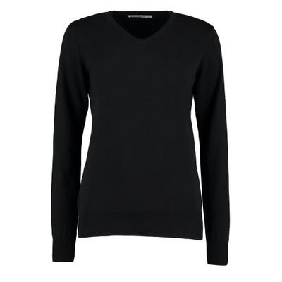 Womens/Ladies Arundel Cotton V Neck Sweatshirt