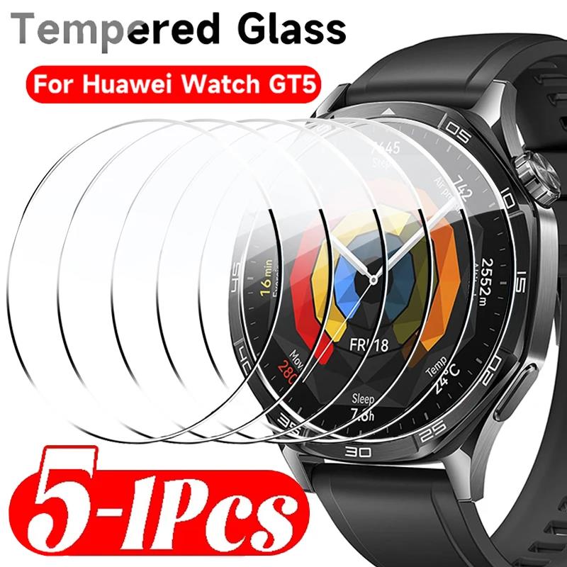For Huawei Watch GT5 41MM 46MM Tempered Glass Flim Clear HD Screen Protective Film for Watch GT5 Series Smartwatch Accessories 7