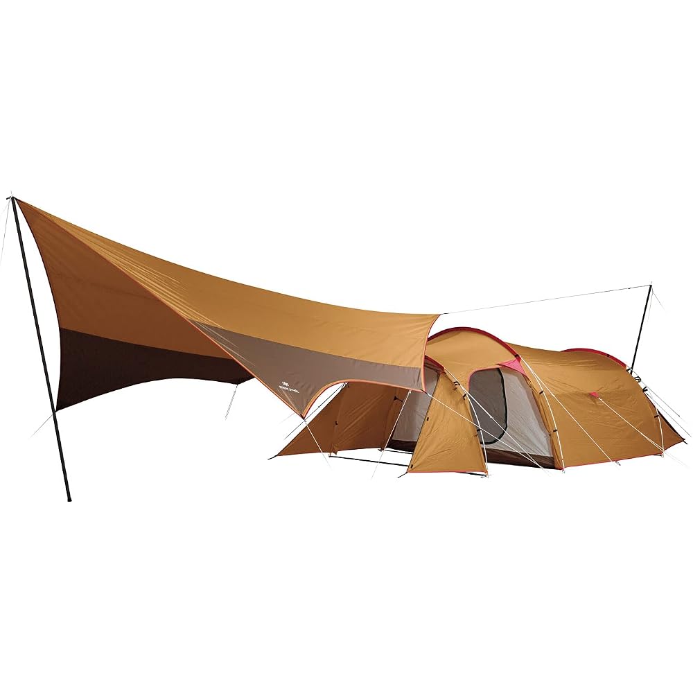 Snow Peak Entry Pack TT Tent 4 Person with Tarp Easy Setup Camping Outdoor