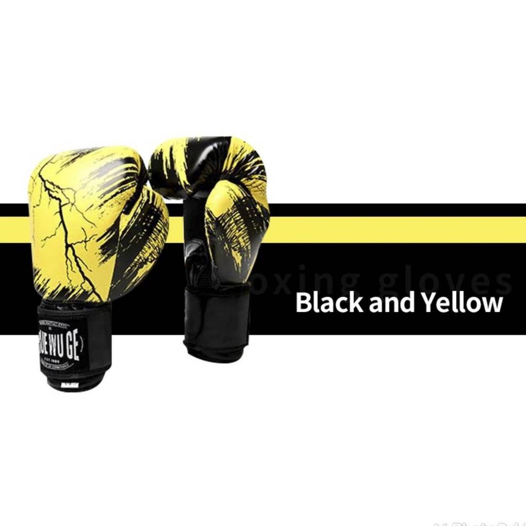 Offre spéciale gants de boxe adultes femmes hommes MMA mitaines Combat Muay Thai gant d'entraînement 6 8 10 12 14OZ enfants jouet Kickboxing gant