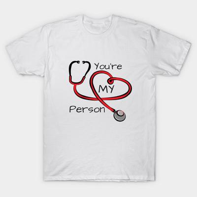 T-shirt Dames You're My Person Harajuku Print Kawaii T-shirt Zomer Korte Mouw Dames T-shirt Top Tee